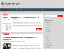 Tablet Screenshot of dovidenko.com